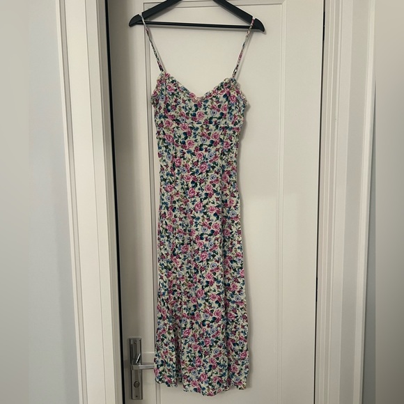 Zara Printed Midi Dress - Picture 2 of 6